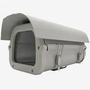 White Front Glass Replacement Cover for Bullet Cameras, Model AV-BUL-Cover-W