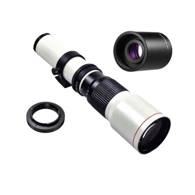 Compatible for Nikon D3400 D500 D7200 D5500 D750 D5300 500mm F8.0 Manual Telephoto Lens with 2X Converter 60D 77D(A9,KA)