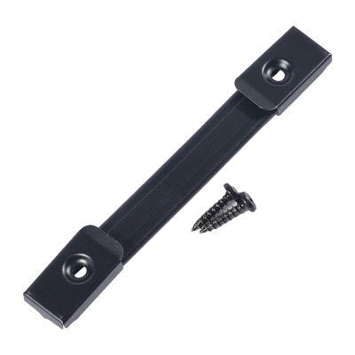 Speaker Box Handle - PU Leather Strap Grip, Metal Mounting Bracket with 2 Screws, Comfortable Carry Belt | Universal Replacement Handle for Audio Speaker, Amplifier Case, Equipment Storage Unit
