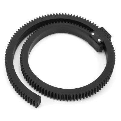 CHICIRIS Adjustable Follow Focus Lens Gear Belt, Practical, Easy to Adjust, Flexible for Video Cameras, Ideal for Photography Enthusiasts
