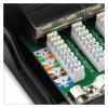 Mini Desktop CAT6A Cat6 8-12 Port Patch Panel(Cat 6 12-Port) view 4