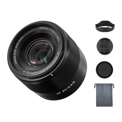 Compatible for Sony E-Mount 20mm F2.8 Full Frame Ultra Wide Angle Auto Focus Lens Z-Mount A7C A6400(Z-Mount)