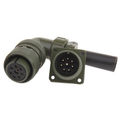 XZCZSXBS MS5015 8 core U.S. Military Standard Aviation Plug Connector MS3108A 18-8S MS3102A 18-8P