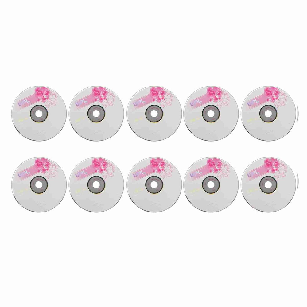 Keenso High Performance CD R Blank Discs 52X Speed for Burning Music Compatible with Most CD R Drives 730MB Capacity 10 Pack (10PCS)