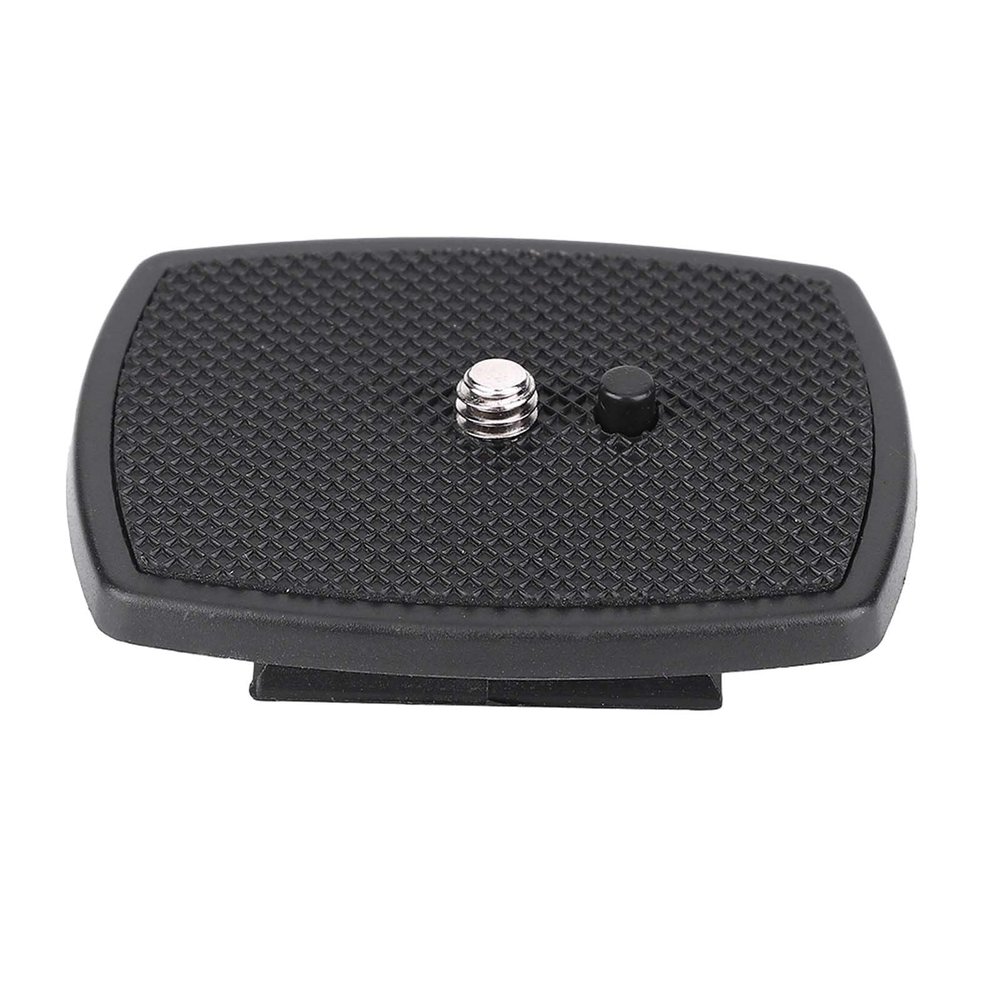 Durable Camera Mount Plate, Non Slip Design, Small Portable Storage Case Plate, Easy Installation, Ideal for Photography, Video Production, Travel Accessories, Outdoor Enthusiasts, Black 35x35mm