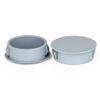 ZGHQHCDRH 5 Pcs Circular Plastic Nylon Buckle Plug, Diameter 42 45 50 60 70 75MM Used for Plugging Holes in Furniture, Cabinets, Fence Posts - Grey(50mm) view 2
