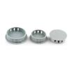 ZGHQHCDRH 5 Pcs Circular Plastic Nylon Buckle Plug, Diameter 42 45 50 60 70 75MM Used for Plugging Holes in Furniture, Cabinets, Fence Posts - Grey(50mm) view 4