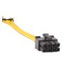 ABKMXZKD 19cm 8 Pin ATX EPS Male to Female Power Extension Cable CPU Mainboard Power Extension Adapter Cable view 2