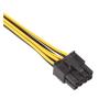 ABKMXZKD 19cm 8 Pin ATX EPS Male to Female Power Extension Cable CPU Mainboard Power Extension Adapter Cable view 4