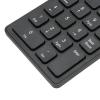 Qudinip 2.4G Wireless Numeric Keypad, 18 Keys Plug and Play Number Numpad with Chocolate Keys and Ergonomic Tilt, for 10 8 7 Vista Tablet Desktop view 3