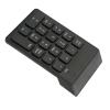 Qudinip 2.4G Wireless Numeric Keypad, 18 Keys Plug and Play Number Numpad with Chocolate Keys and Ergonomic Tilt, for 10 8 7 Vista Tablet Desktop view 4
