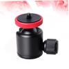 ANDRESLAD Mini Ball Head Tripod Mount Stand with Thread for DSLR Cameras Rotatable Aluminum Alloy Ballhead with Locking Nut Easy Installation for Camera Camcorder LED Light Microphone view 4