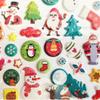 3D Christmas Puffy Stickers 4 Sheets 300+ Waterproof Santa Snowman Tree Themed Stickers for Xmas Crafts, Scrapbooking, Gifts, Party Decor for age13+ view 4