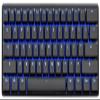 Vortex New POK3R Black Aluminum 60% Blue LED Double Shot PBT Mechanical Keyboard (Cherry MX Brown) view 1