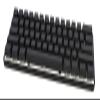 Vortex New POK3R Black Aluminum 60% Blue LED Double Shot PBT Mechanical Keyboard (Cherry MX Brown) view 4