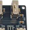CH339F 4 Port Metal USB Ethernet Hub Adapter 4 Port 2.0 Expansion Module for Office and Home Use Metal Housing to Ethernet Adapter Hub view 4