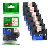 6/Pack LMe262 Premium 1.5" Red Print on White Label Tape, Compatible with Brother TZe-262 P-Touch Tape 36mm Laminated Replacement Label Tape. view 1