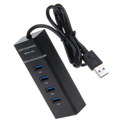 BESPORTBLE Port Multifunction Hub Adapter with Voltage Stabilizer Ultra Portable USB Splitter for Multiple Operating Systems High-Speed Data Transfer Compatible with Laptops and Desktops