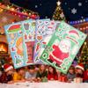 DIY Christmas Stickers 24 Sheets Waterproof Reusable Mix& Match (Santa, Snowman, Elf, Tree) for Creative Holiday Play, Crafts, Party Favors for Age 13+ view 4