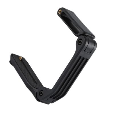 BAZEITFLOW Ergonomic Lightweight Camera Holder Screw Multipurpose Video Rig Stabilizer Bracket for DSLR Camcorders and Smartphones Compatible with External Microphones and LED Lights Black