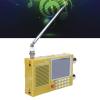Zunate Portable Shortwave Radio, AM FM LW SW World Band Radio, RDS Data Display, Automatic Manual Station Scanning, Portable Pocket Radio for Kitchen, Desk, Bedroom, Office, Outdoors (Yellow) view 3