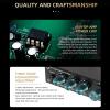 Pongnas Vacuum Tube Preamplifier Tube Phono Preamp Valve Preamplifier HiFi Stereo Phono Preamp with 3 Adjustable EQ Settings for MM Turntable Record Player (US Plug) view 4