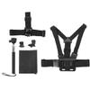 5 in 1 Access Kit for Sports Cs, Head Strap Mount Chest Harness Selfie Ports C Kit with J Sd ing A Head, for view 1