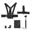 5 in 1 Access Kit for Sports Cs, Head Strap Mount Chest Harness Selfie Ports C Kit with J Sd ing A Head, for view 4