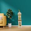 eMart4U Al Minar Masjid Structure with LED Lights & Hilal, MDF Decorative Lighting for Home & Mosque (White Minar) view 4
