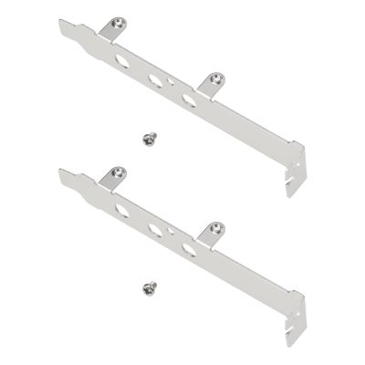 AS Axis Spindleon 2pcs 3 Hole Full Height Bracket Compatible with Standard PCI AGP Slot Case