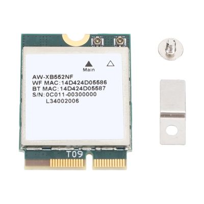 Estink MT7902 M.2 WiFi 6E Card, 2400Mbps Band Wireless Network Adapter with 5.2 for Laptop PC Desktop