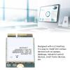 Estink MT7902 M.2 WiFi 6E Card, 2400Mbps Band Wireless Network Adapter with 5.2 for Laptop PC Desktop view 4