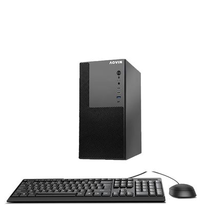 AQVIN MTX60 Minitower Computer PC - Intel Core i5 Up to 4.1 GHz, 32GB DDR4 RAM, 512GB NVMe SSD, Keyboard & Mouse, AX900 Wi-Fi, Bluetooth - Windows 11 Pro