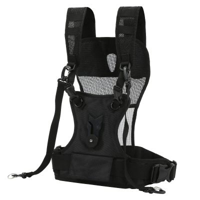 CHICIRIS Dual Camera Harness, Breathable and Comfortable Multi Purpose Chest Harness for Nature Photography, Wildlife Photo Shooting, Outdoor Activities, Studio Use