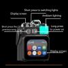 GOWENIC Mini Bluetooth Speaker,Smart Wireless Portable Speaker with Touchscreen, Bluetooth with Cool Lights,Wireless Loud Stereo Sound Super Bass for Home Party Beach view 2