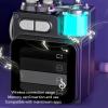 GOWENIC Mini Bluetooth Speaker,Smart Wireless Portable Speaker with Touchscreen, Bluetooth with Cool Lights,Wireless Loud Stereo Sound Super Bass for Home Party Beach view 3