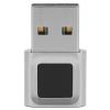 DirectNine Basics USB Fingerprint Reader, 360 Degree Touch Fast Matching High Sensitivity Hello Fingerprint Sensor with Zinc Alloy Material for 10 11 32 64 Bits Laptop Computer view 1