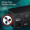 TRENDnet 14-Outlet Managed 2U Rackmount Switched Power Distribution Unit, TPI-L14, 14 x NEMA 5-15R Managed Power Outlets, 2 x Gigabit Ports, Remote Cloud Management PDU, NDAA & TAA Compliant view 4