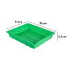 Hjdlhx Darkroom Film Developing Tray 14.2x12.2inch Lightweight Versatile Accessory Sturdy for Film and Paper Photo Processing Tray, Green view 3