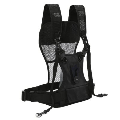 CHICIRIS Breathable Dual Camera Harness, Comfortable MultiCarrier Chest Vest for Nature Studio Photography