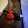 3D Printed Cable Holder (Purple) view 2