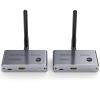 Yunseity Wireless Sound Adapters Kit, 4K 30Hz Transmitter Receiver 100M Low Latency for Home Theater Speaker, Dual Band Wireless Adapter Kit with 5.3 Receiver view 1