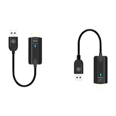 30M 5.8G 1080P Wireless HDMI - Compatible Video Audio Transmitter Receiver Extender Display Adapter Dongle for TV Box Monitor PC