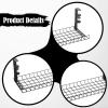 BaotyJie Cable Management under Desk Tray Adjustable Carbon Steel Cable Raceway for Kitchen view 3