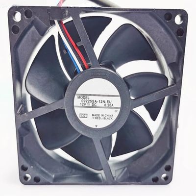 09225SA-12N-EU DC 12V 0.20A 92x92x25mm 4-Wire Cooling Fan