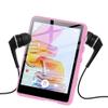 128GB MP3 Player with Bluetooth Pink- SWOFY M4 Music Player with Bluetooth 5.4, 2.4" Portable HiFi MP3 Player with FM Radio, HD Speaker, E-Book,Voice Recorder, Digital Music Player Earphones Included view 1