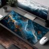 Mouse Pad Abstract Gaming Mouse Pad Black Computer Desk Mat Keyboard Mat with Stitched Edges Waterproof Anti-Slip Rubber Base Smooth Surface PC for Home Office Accessories 32x16x0.12inch PjY10104 0-A view 3