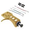 1Pcs Turntable Universal Cartridge Headshell Stylus Holder for LP Vinyl Pickup Record Player Phonograph for Tech-nics 1200 1210(Golden) view 1