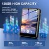 128GB MP3 Player with Bluetooth Black- SWOFY M4 Music Player with Bluetooth 5.4, 2.4" Portable HiFi MP3 Player with FM Radio, HD Speaker, E-Book,Voice Recorder, Digital Music Player Earphones Included view 2