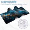 Mouse Pad Abstract Gaming Mouse Pad Black Computer Desk Mat Keyboard Mat with Stitched Edges Waterproof Anti-Slip Rubber Base Smooth Surface PC for Home Office Accessories 48x24x0.12inch PjY10108 9-9 view 4